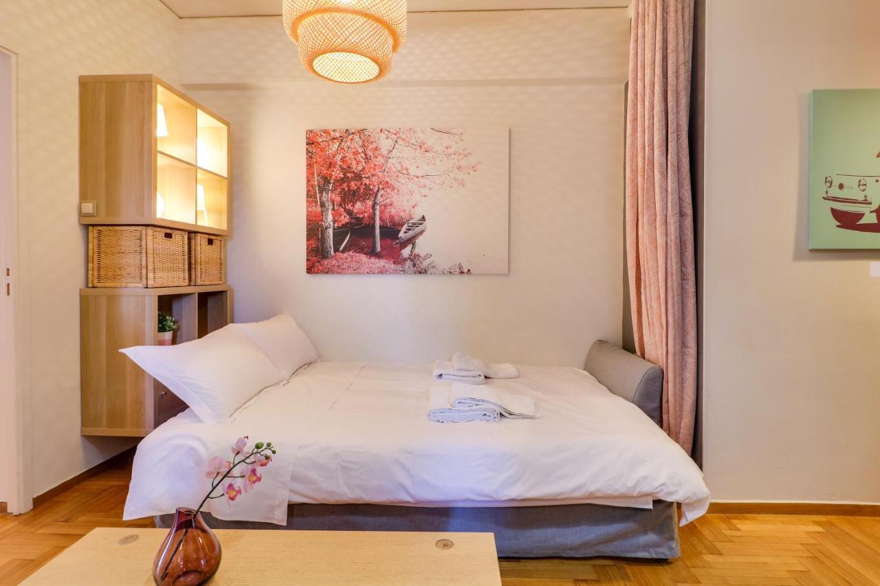 Spacious Central Flat☆3Min To Metro☆Ac|Netflix|Pc เอเธนส์ ภายนอก รูปภาพ