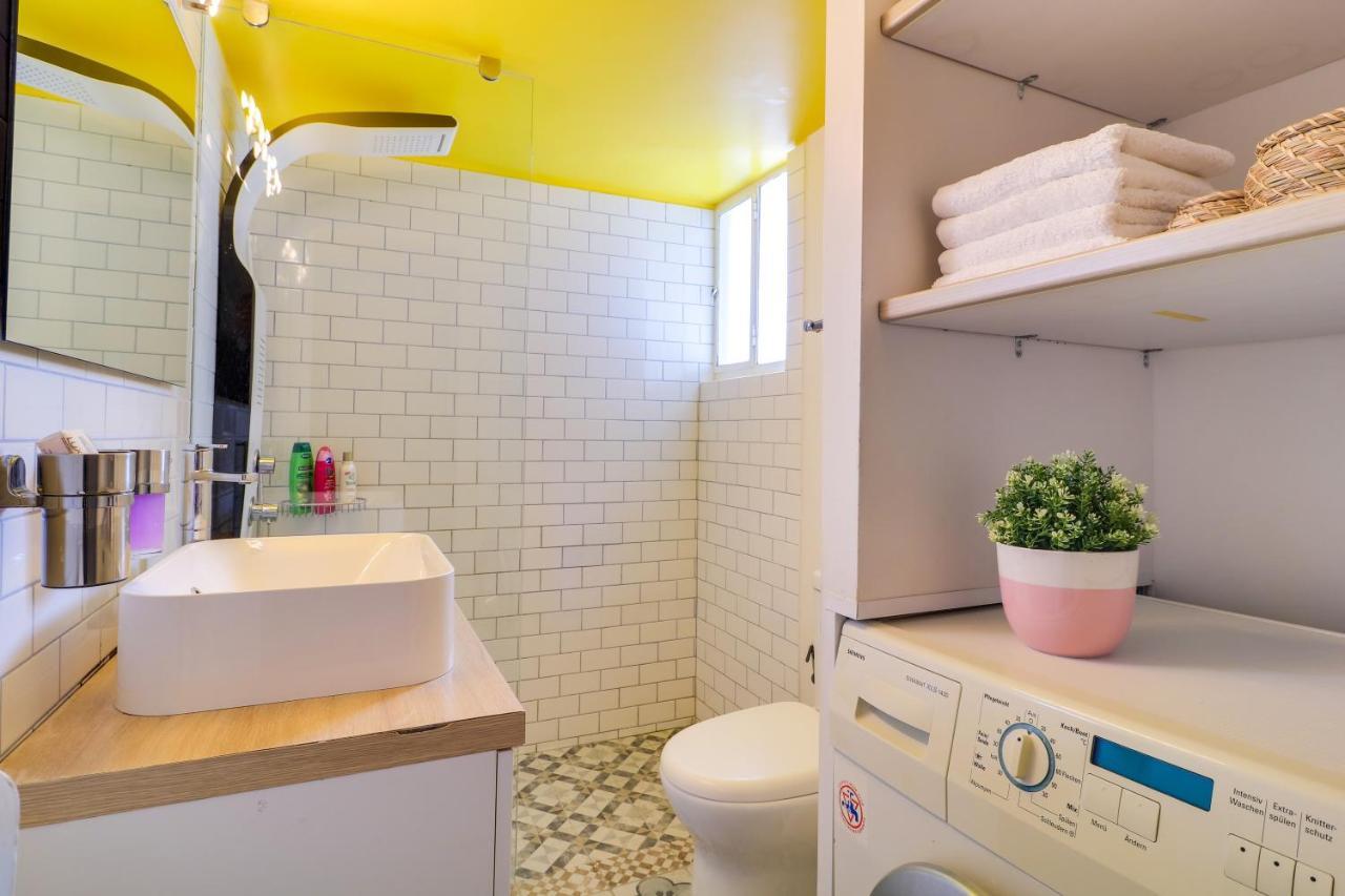 Spacious Central Flat☆3Min To Metro☆Ac|Netflix|Pc เอเธนส์ ภายนอก รูปภาพ